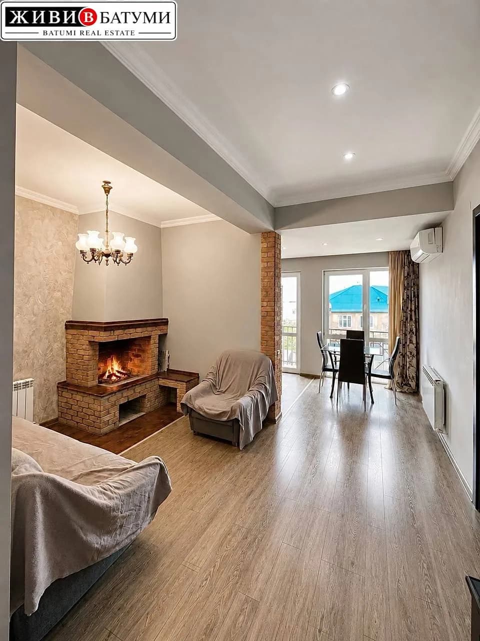 Квартира 2+1 в Батуми · Центр · 80 м² — Фото 1