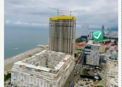 Студия в Батуми · Новый бульвар · 40 м²