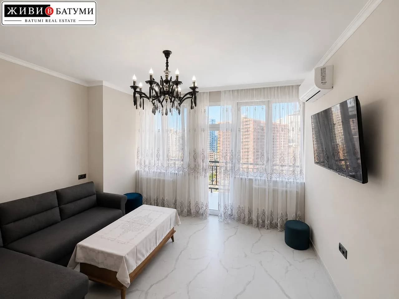 Квартира 1+1 в Батуми · Ангиса · 45 м² — Фото 1