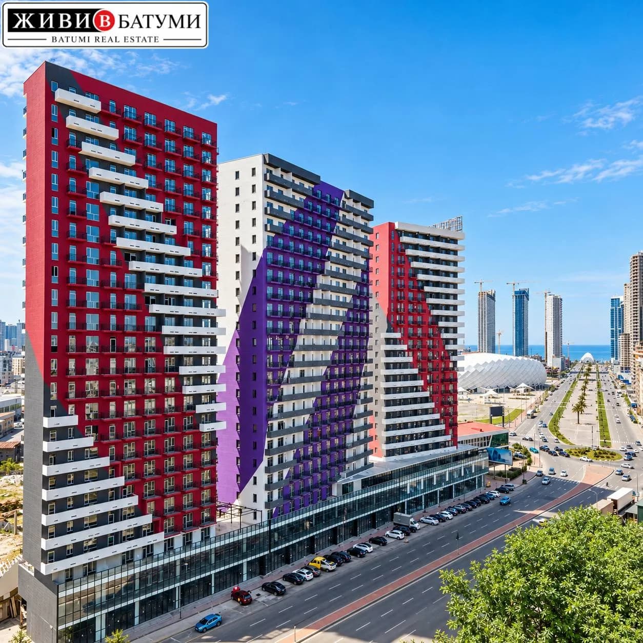Квартира 2+1 в Батуми · Центр · 55 м² — Фото 1
