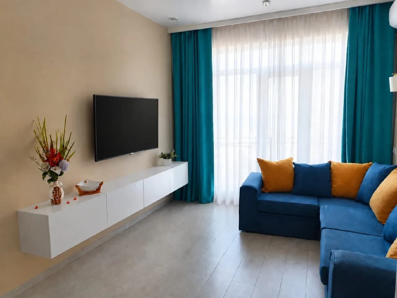 Квартира 1+1 в Батуми · Новый бульвар · 45 м² — Фото 1